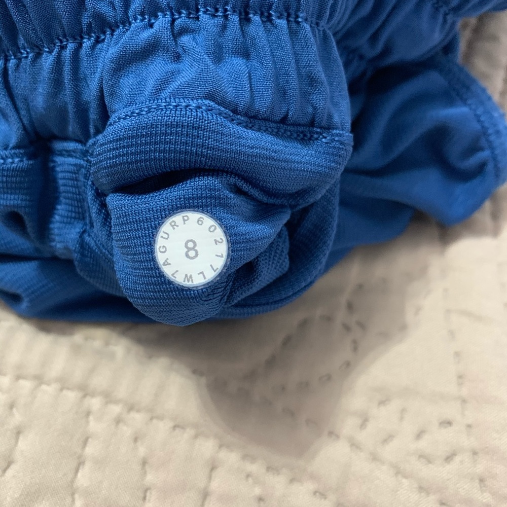 Lululemon Hotty Hot Short II, Long 4" Royal - Picture 9 of 9